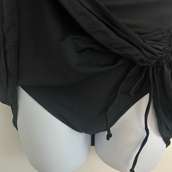 B2Prity One-Piece Swim Dress Tummy Control Wrap Adjustable Swimsuit L Large New - Picture 6 of 11